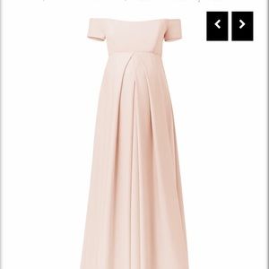 AMSALE AUTUMN maternity dress - BLUSH - size 10